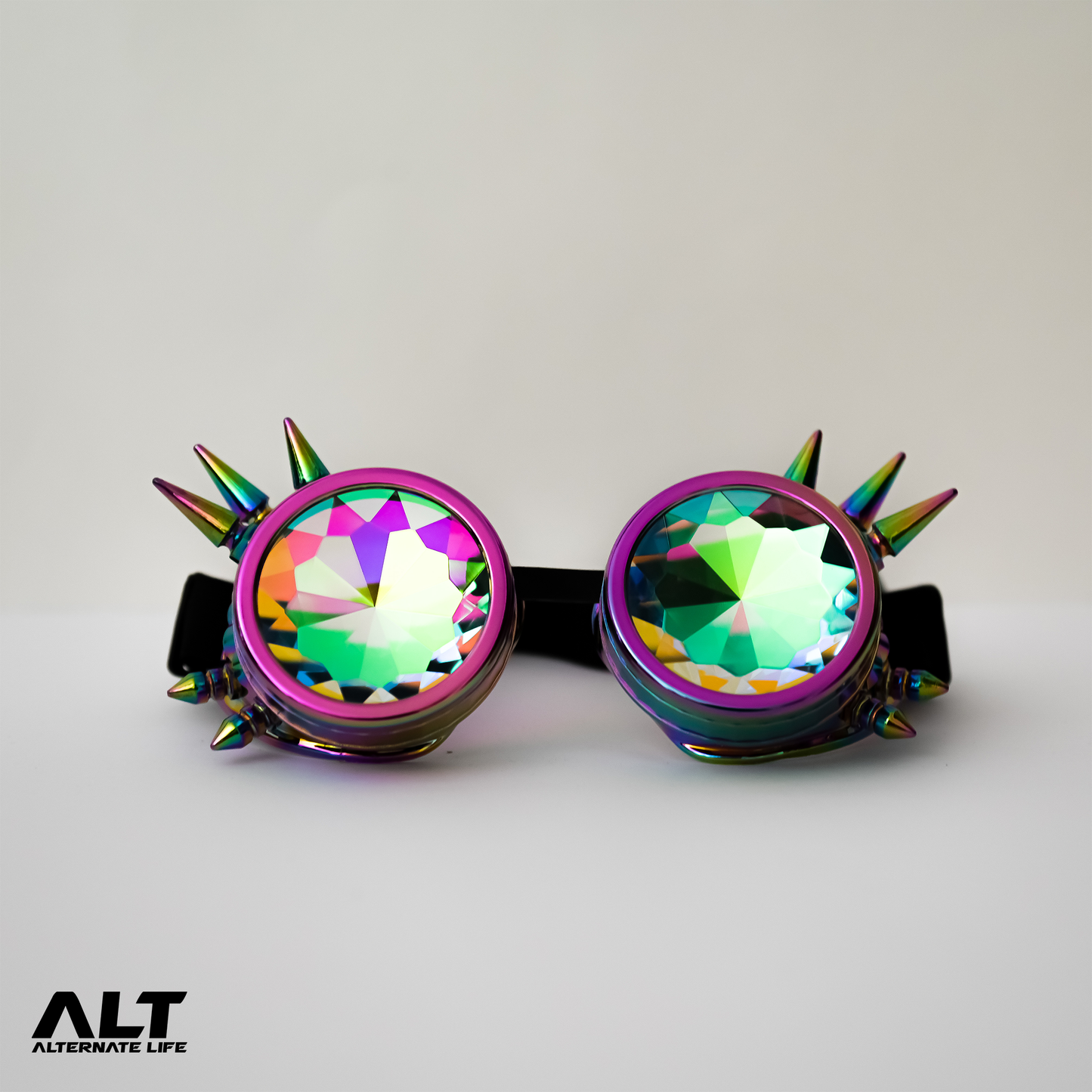 Rave Goggles (Metallic Chrome)